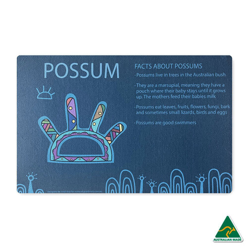 Dreamtime Mat - Possum 0.45 x 0.7m